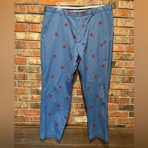 Brooks Brothers Blue Lobster Pants. Worn once. Excellent condition 42/32 size